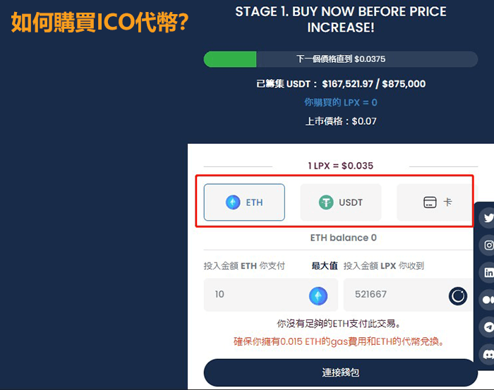 如何購買ICO代幣